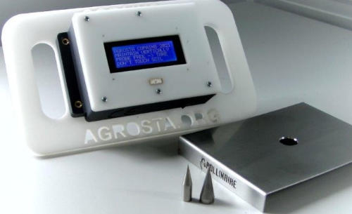 Soil penetrometer by agrosta, soil consistency meter